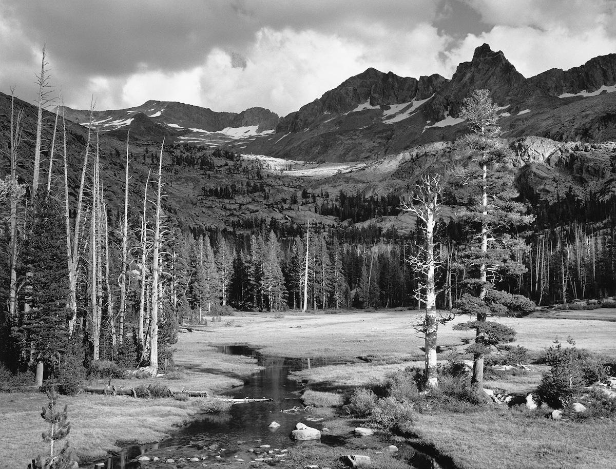 High Sierra landscape by Ansel Adams — example of professional nature photography